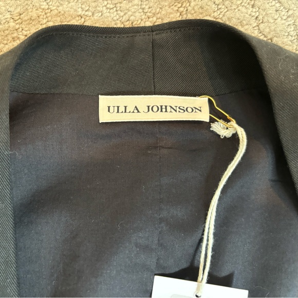 Ulla Johnson peplum cropped short sleeve jacket - Picture 3 of 4